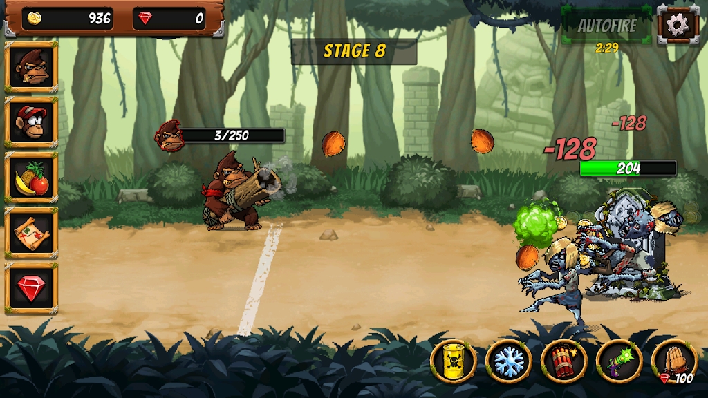人猿大战僵尸游戏版(Apes vs Zombies)