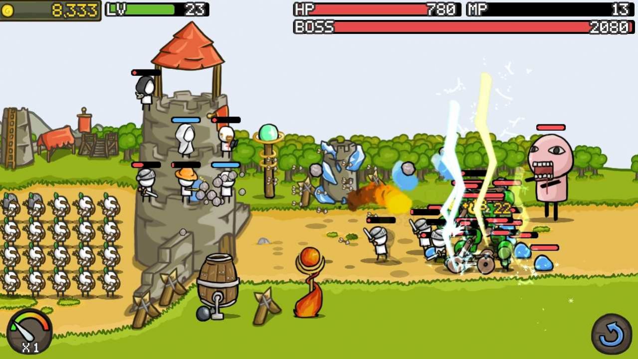 塔防城堡突袭游戏安卓中文版（GrowCastle）