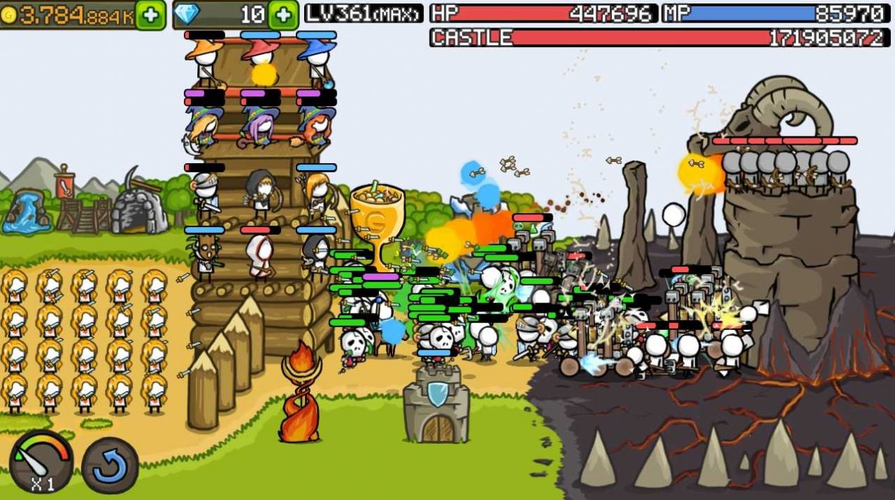 塔防城堡突袭游戏安卓中文版（GrowCastle）