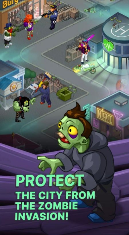 放置型丧尸生还游戏中文版(Idle Zombies)