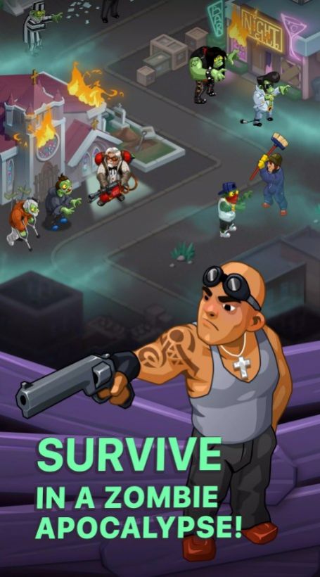 放置型丧尸生还游戏中文版(Idle Zombies)