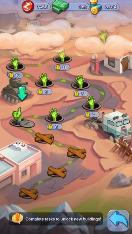 放置型丧尸生还游戏中文版(Idle Zombies)