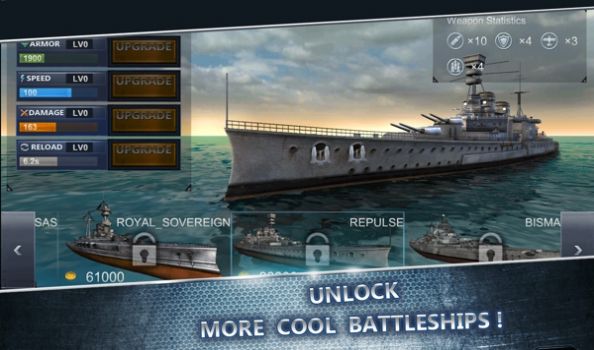 战舰海军射击3D游戏版（Gunship CS）