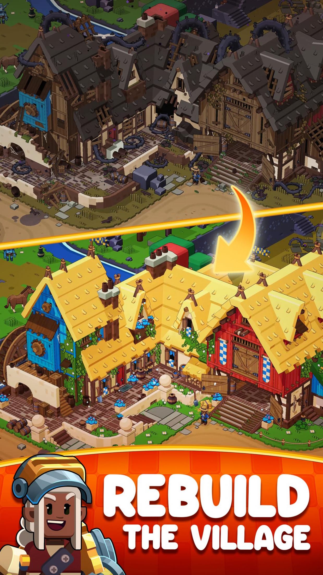 中世纪合并史诗RPG游戏中文版(Medieval Merge Epic RPG Games)