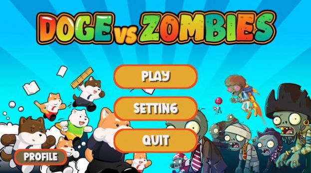 狗头vs僵尸游戏安卓版(Doge VS Zombie)