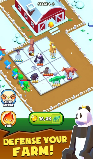合并动物僵尸防御游戏安卓版(Merge Animal Zombie Defense)