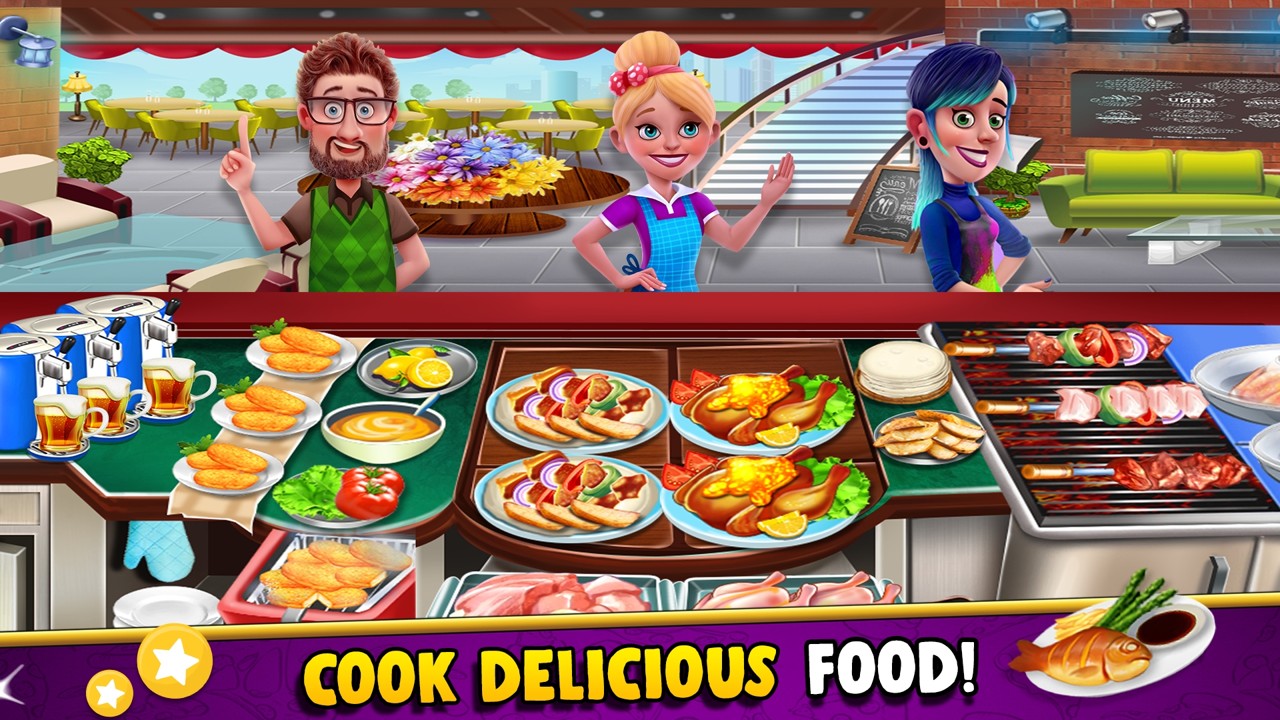 厨房生活餐厅烹饪游戏中文版（Cooking Fun: Restaurant Games）