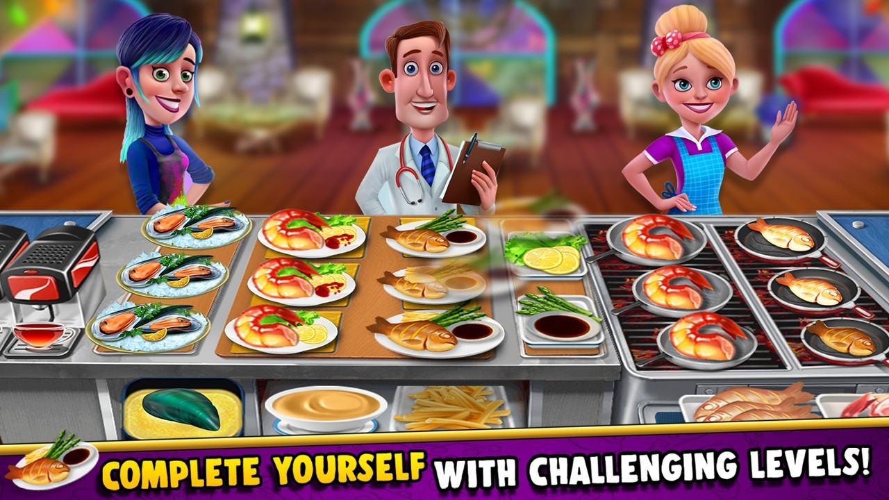 厨房生活餐厅烹饪游戏中文版（Cooking Fun: Restaurant Games）