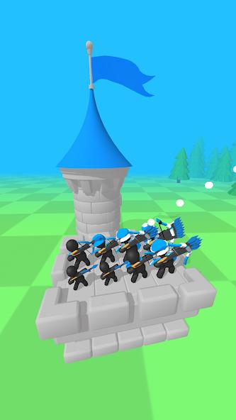 融合弓箭手城堡防卫战游戏安卓版(Merge Archers)