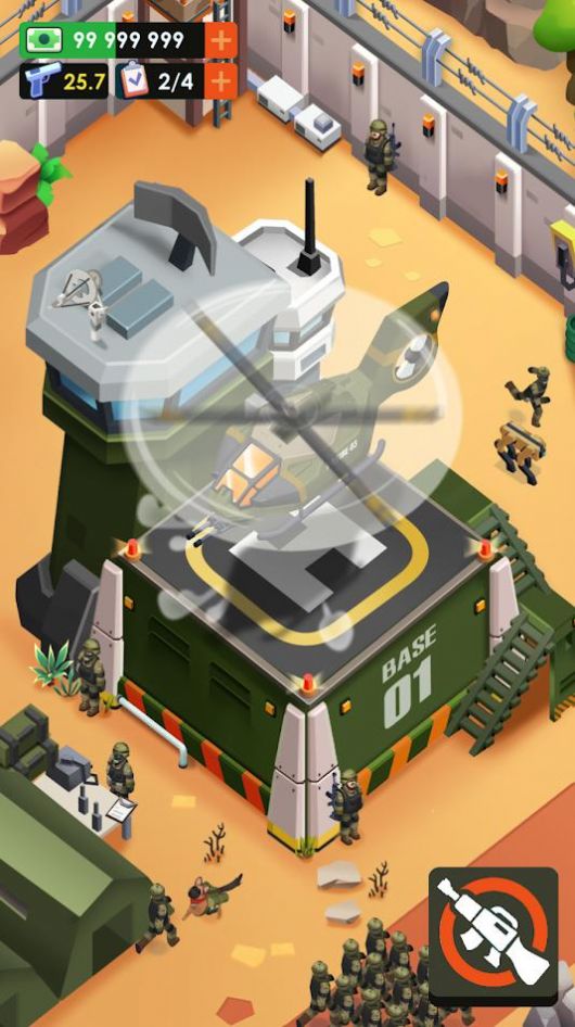 雇佣军大亨游戏安卓最新版(Mercenary Army Tycoon)