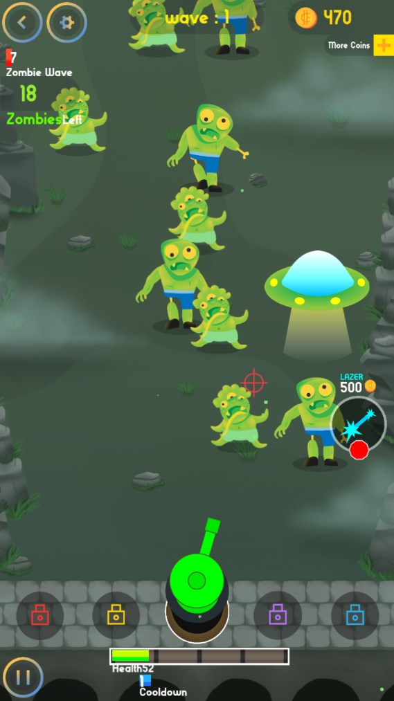 僵尸攻击塔防游戏中文版(Zombie Attack Tower Defense)