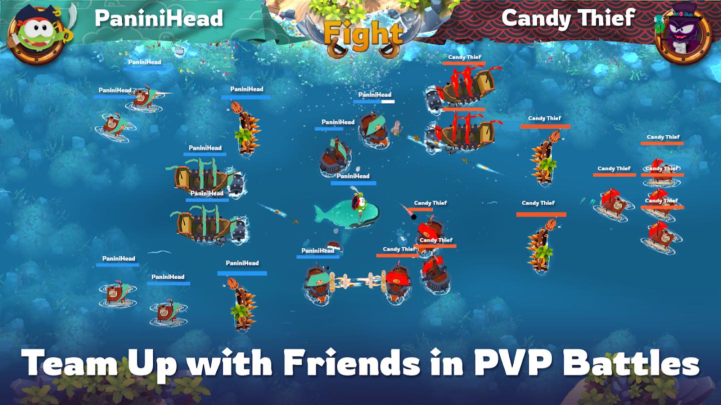 海盗部族游戏手机版下载安装(Om Nom Pirates Clans)