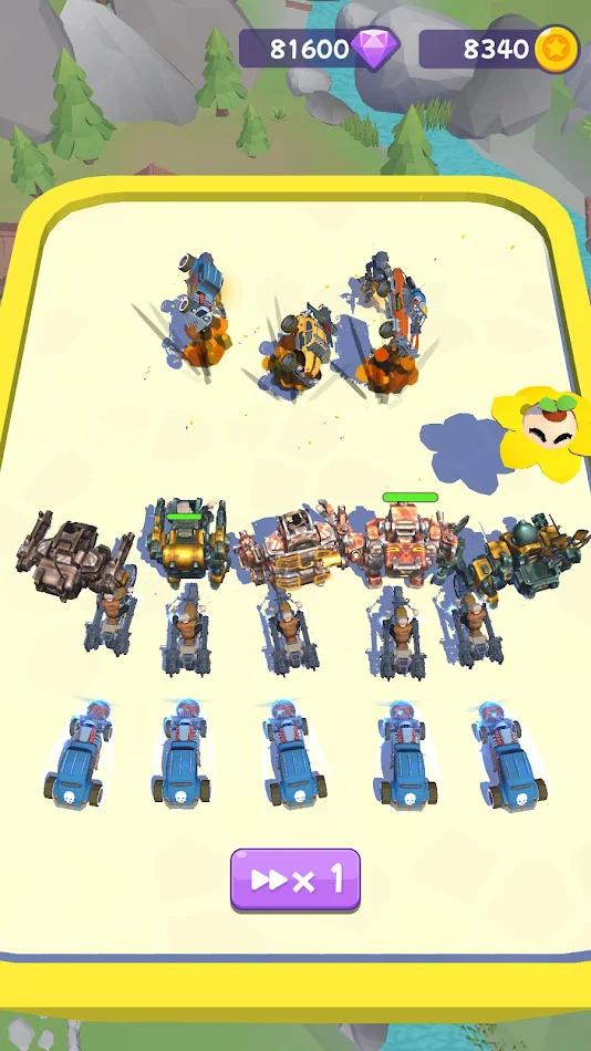 合并隆隆声游戏安卓版(Merge Rumble)