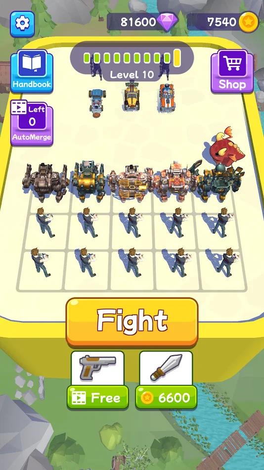 合并隆隆声游戏安卓版(Merge Rumble)