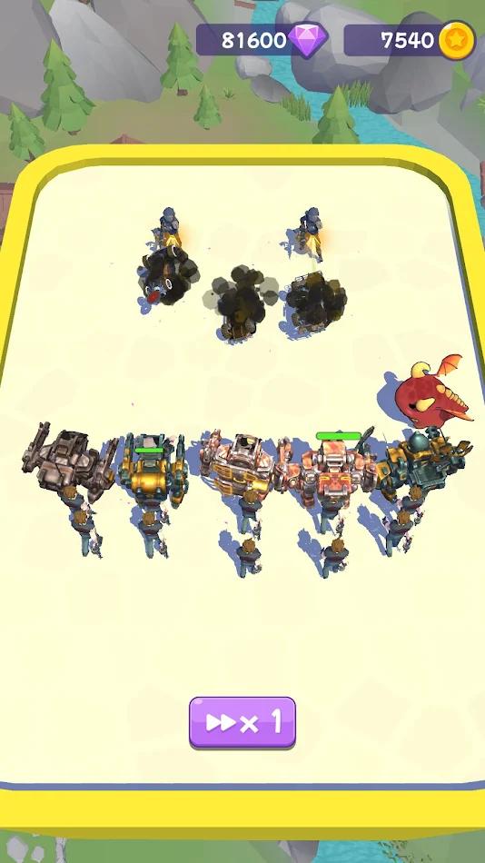 合并隆隆声游戏安卓版(Merge Rumble)