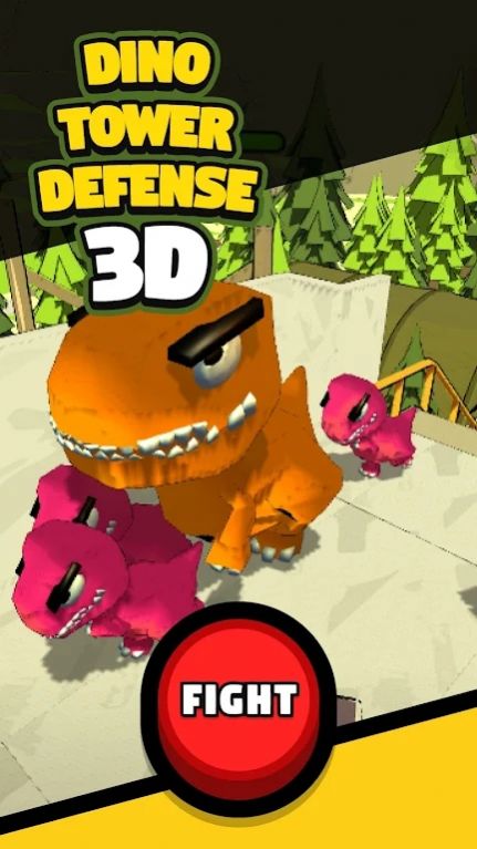 恐龙塔防御3D游戏安卓版下载(Dino Tower Defense 3D)