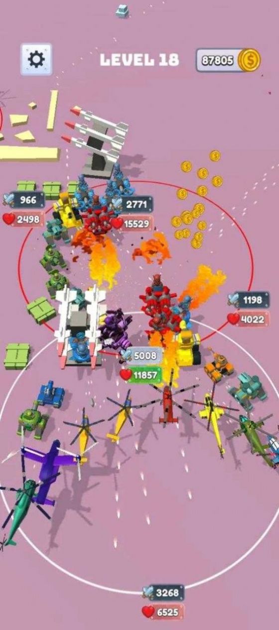坦克竞技合并战游戏安卓版(Tanks Arena Merge and Fight)