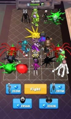 合并怪物100扇门游戏版(Merge Monsters 100 Doors))