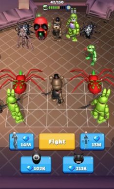 合并怪物100扇门游戏版(Merge Monsters 100 Doors))