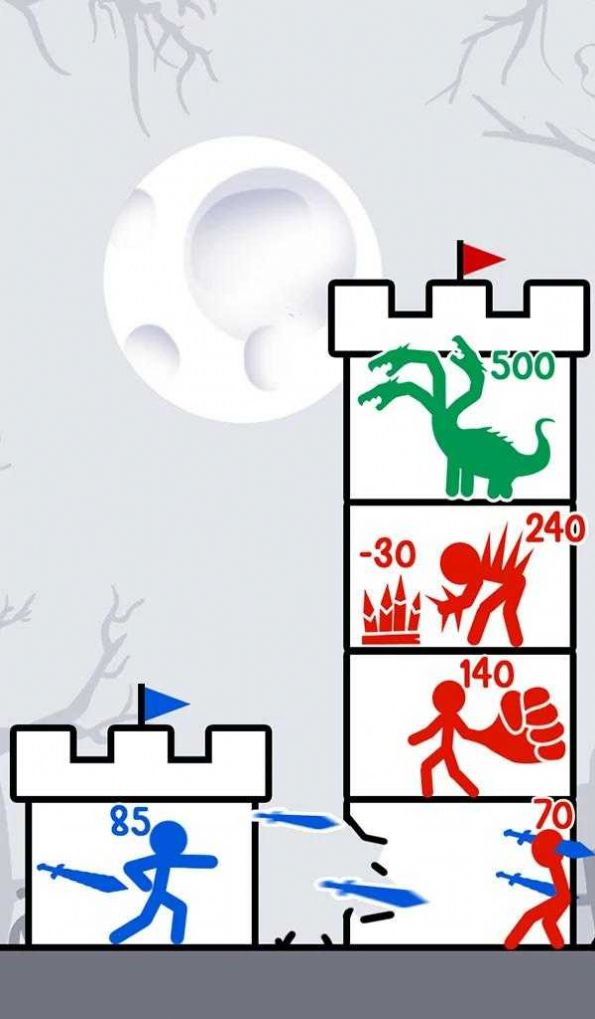 火柴人战争塔楼游戏手机版(Stick War Tower)