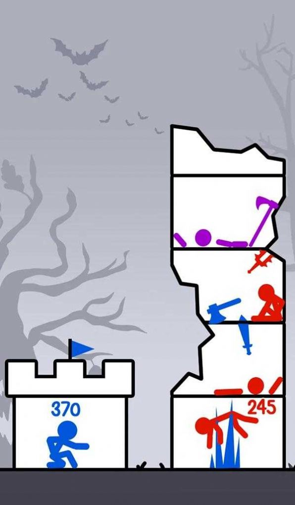火柴人战争塔楼游戏手机版(Stick War Tower)