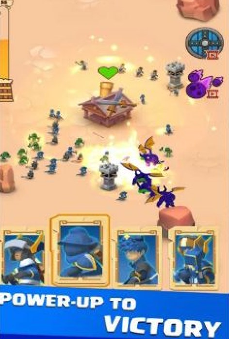 军队画线塔防游戏版(Epic War Draw Tower Defense)
