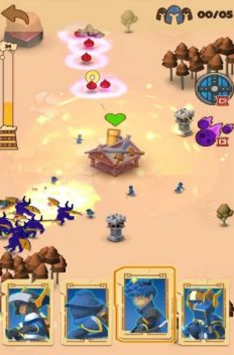 军队画线塔防游戏版(Epic War Draw Tower Defense)