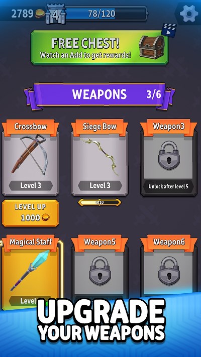 皇家防御游戏中文手机版(Royal Defence)