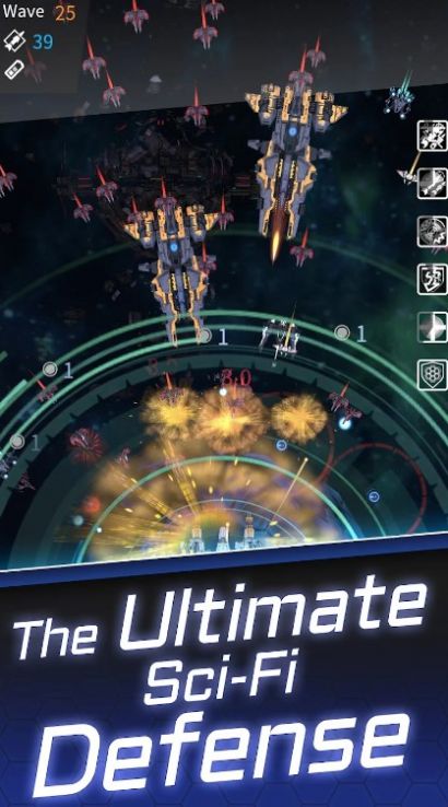 宇宙战争放置塔防中文安卓版