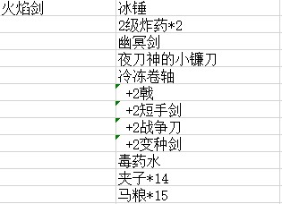 暗祭兑换列表大全截图2