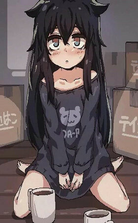 在阴暗的房间中与孤独少女的物语