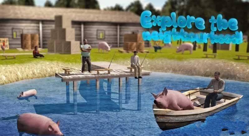 疯猪模拟器2汉化游戏无敌版最新下载(PigSimulator2)