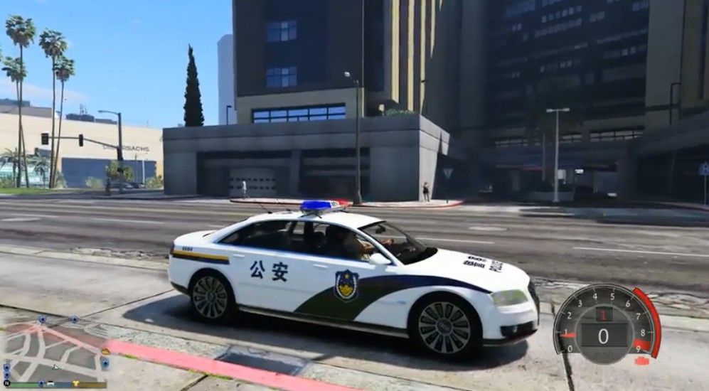 欧洲卡车模拟2奥迪警车游戏手机中文版