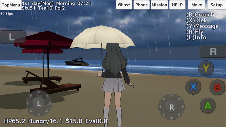 校园女生模拟器病模mod