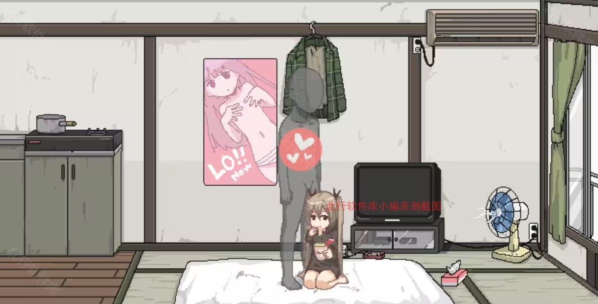 每天和家里蹲妹妹一起的生活