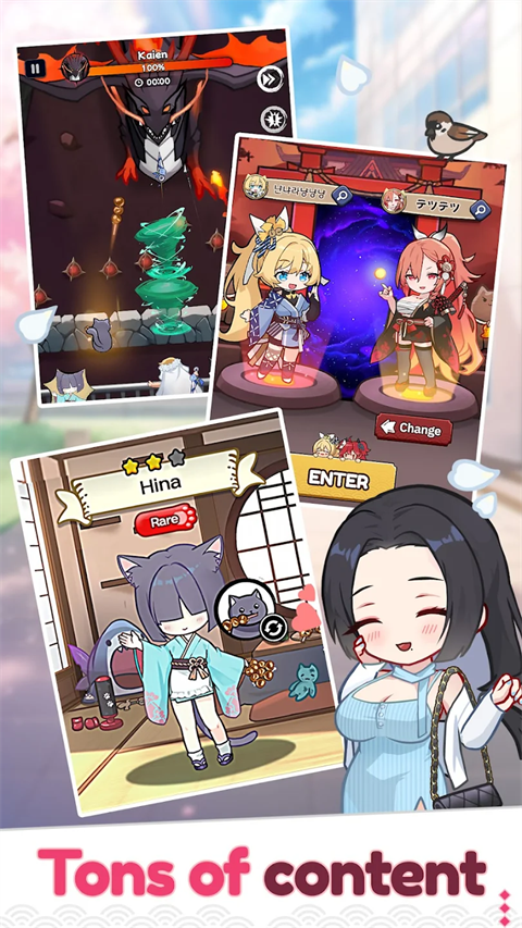 忍者喵喵保卫村庄免费版
