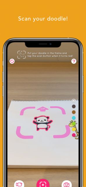 RakugakiAR app