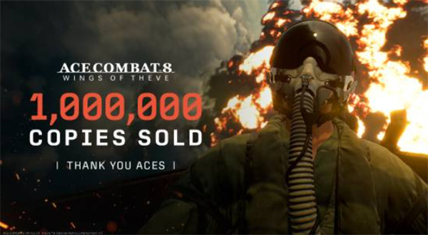 《皇牌空战8》销量突破100万！系列最快！