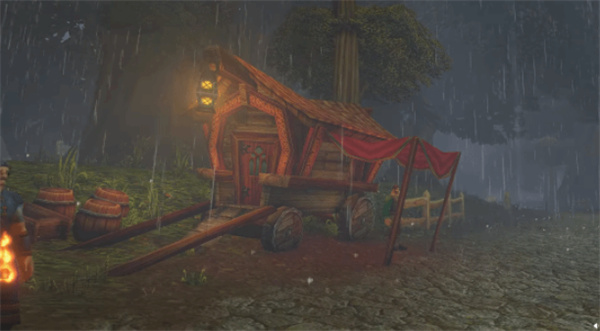 《魔兽世界：无限》测试服加入暴雨天气 ！官方放出雨幕实景图！