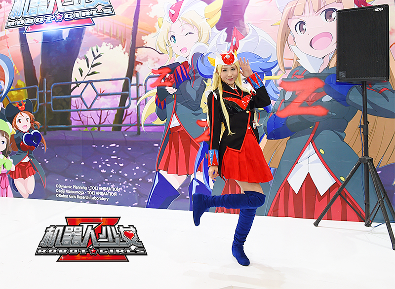 萌机娘 《机器人少女Z》Cosplay大赛现场